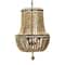 Hello Honey® Draped Wood Bead Chandelier